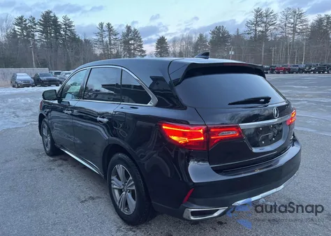 2020 Acura Mdx Standard z USA, uszkodzony, nr VIN 5J8YD4H35LL005647